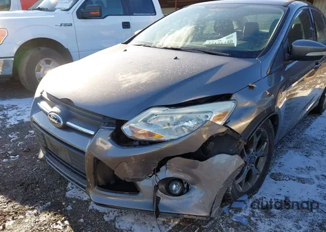 2014 Ford Focus Se из США, поврежденный, VIN 1FADP3F26EL428223